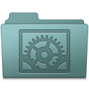 System Preferences Folder Willow Icon 128x128 png